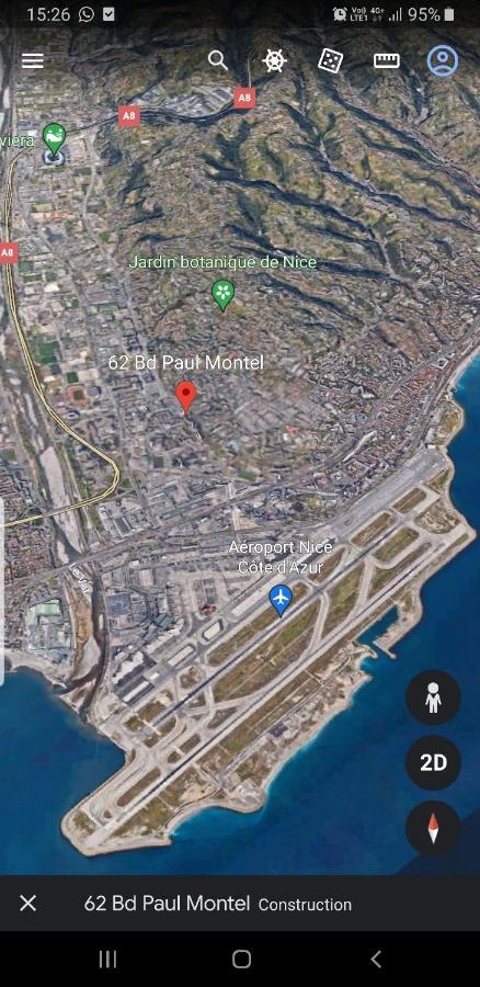 Appartements Renove 2023 Proche Aeroport 5Min, Gare Sncf 2 Min, Tramway Au Pied De L'Immeuble , Parking Possible, Renovated Apartments 2023 Near The Airport 5 Min, Train Station 2 Min, Tram Next To The Building 1 Min, Parking Possible Nice Buitenkant foto